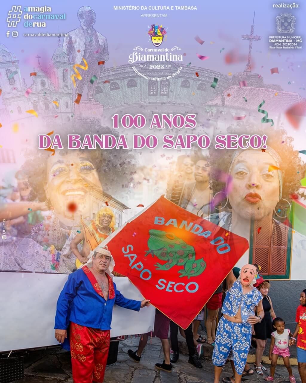 Banda do Sapo Seco Diamantina 100 anos