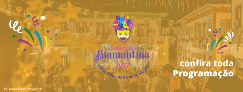 Programação Carnaval de Diamantina 2023