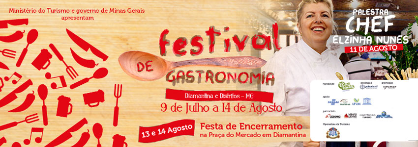 Festival de Gastronomia Diamantina e Distritos