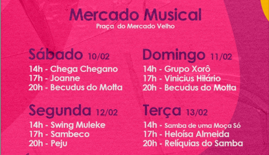 mercado musical carnaval diamantina 2024