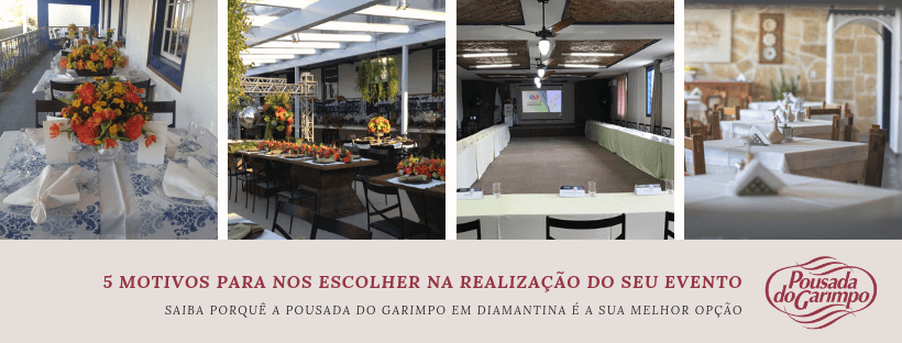 Eventos na Pousada do Garimpo