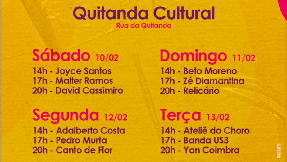 quitanda cultural carnaval diamantina 2024